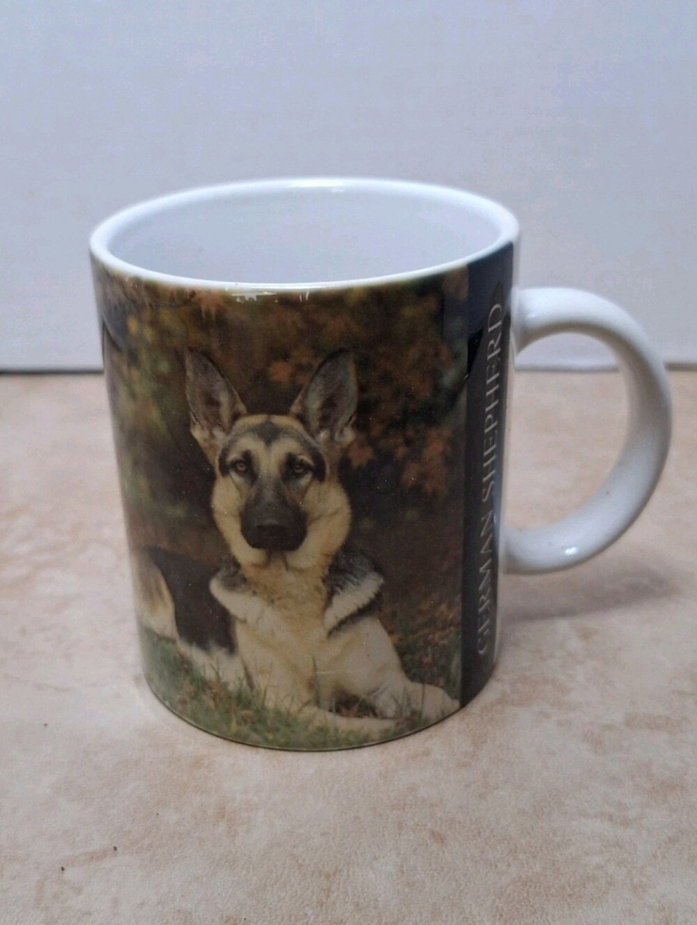 German Shepherd Coffee Mug Xpress Corp Barbara Augello Design Photo 12 Oz